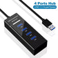 4 In 1 2.0 3.0 USB HUB Splitter High Speed Multi Splitter