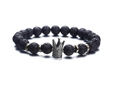 European and American fashion micro inlaid zircon crown bracelet