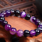 Bracelet En Pierre Naturelle Violet Pour Femme