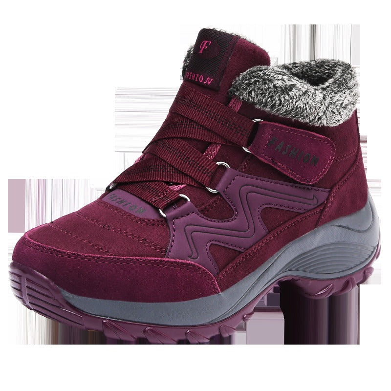 Hiking Shoes For Women Real Leather Non-Slip