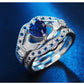 Love diamond ring exaggeration jewelry