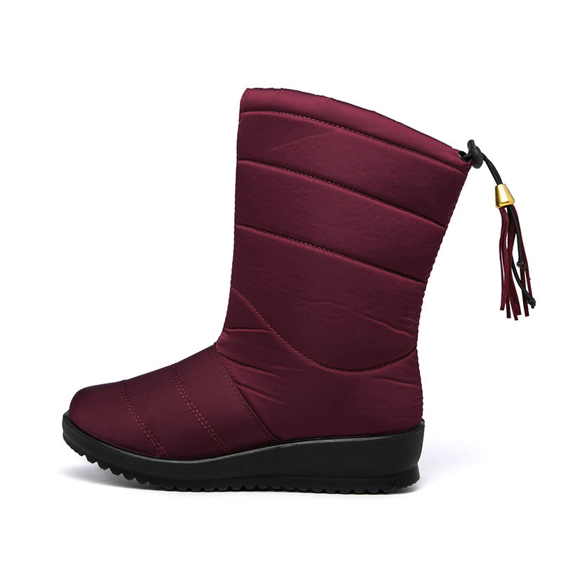 Waterproof snow boots